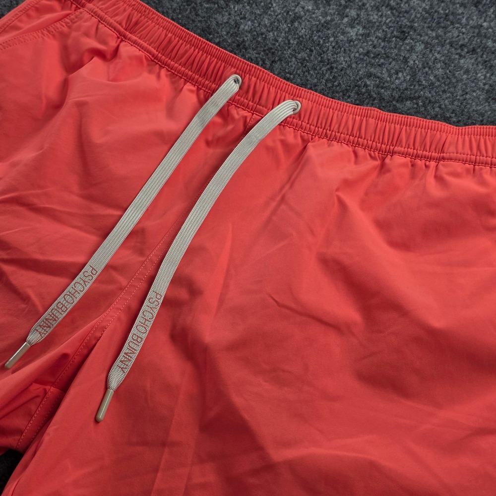 Psycho Bunny Swim Trunks Mens XL Coral Pink Embroidered Logo Shorts Beach XL